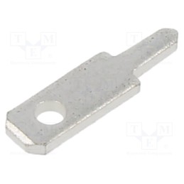 10 pcs x OSTERRATH - 61-1315-11/0031 - Terminal: flat, 2.8mm, 0.8mm, male, THT, Overall len: 10.5mm