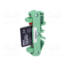 1 pcs x ANLY ELECTRONICS - ASR-M04DD-1 - Relay: solid state, Ucntrl: 5÷32VDC, 4A, 3÷60VDC, Variant: 1-phase