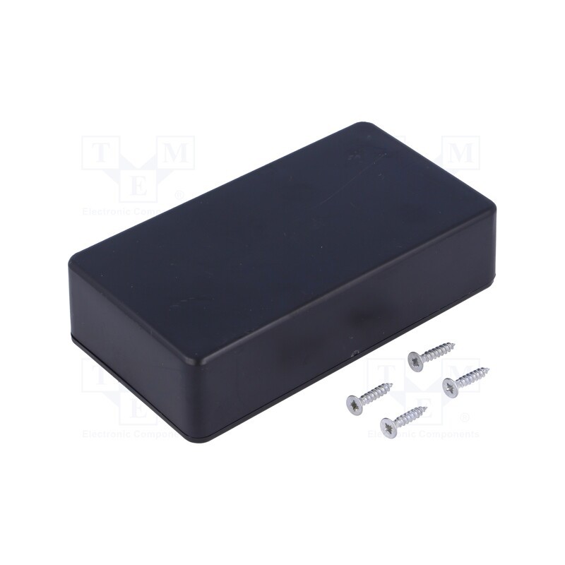 1 pcs x KRADEX - Z76 ABS - Enclosure: multipurpose, X: 60mm, Y: 110mm, Z: 28mm, ABS, black