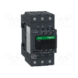 1 pcs x SCHNEIDER ELECTRIC - LC1D65AF7 - Contactor: 3-pole, NO x3, Auxiliary contacts: NO + NC, 110VAC, 65A