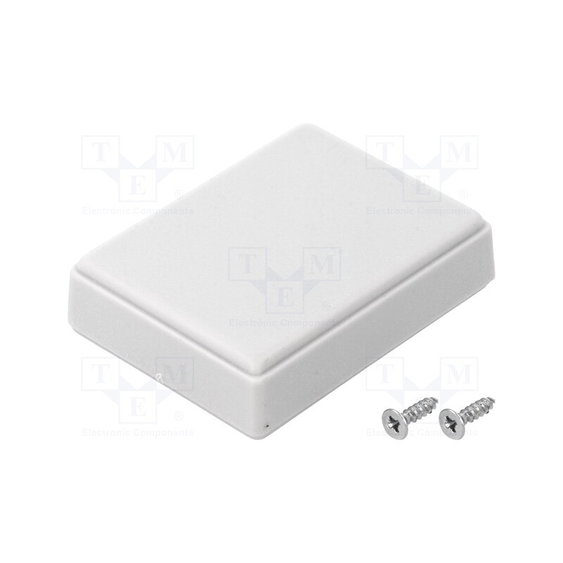 1 pcs x KRADEX - Z69J PS - Enclosure: multipurpose, X: 49mm, Y: 64mm, Z: 17mm, polystyrene, grey