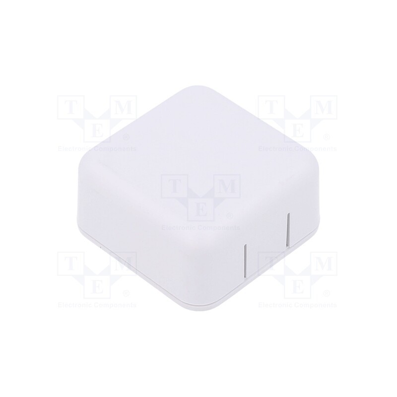 1 pcs x HAMMOND - 1551SNAP1WH - Enclosure: multipurpose, X: 40mm, Y: 40mm, Z: 20mm, ABS, white
