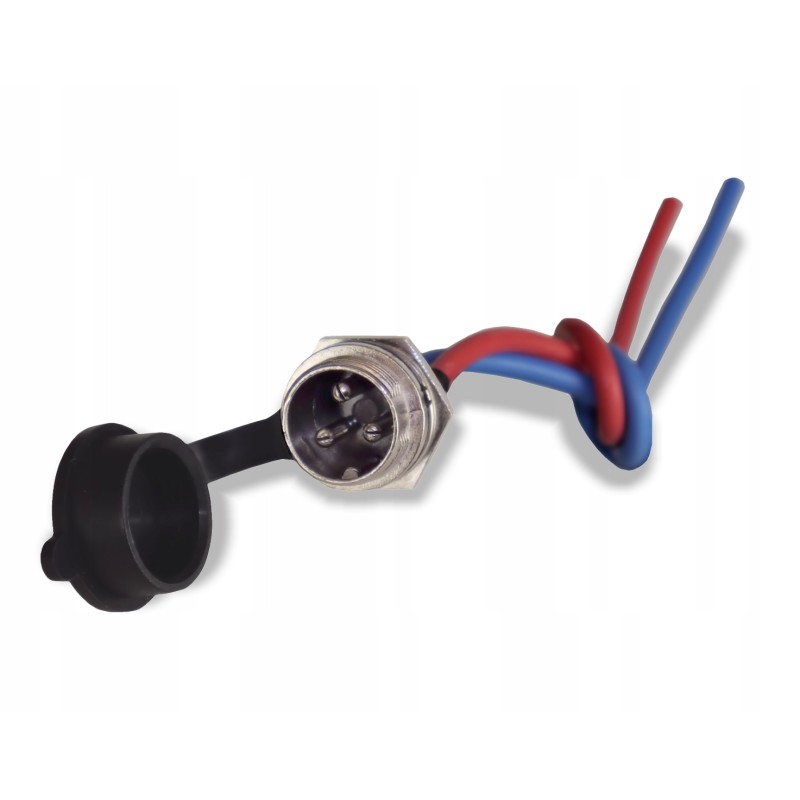 Microphone mounting socket for chargers for quads, go-karts, buggies, scooters