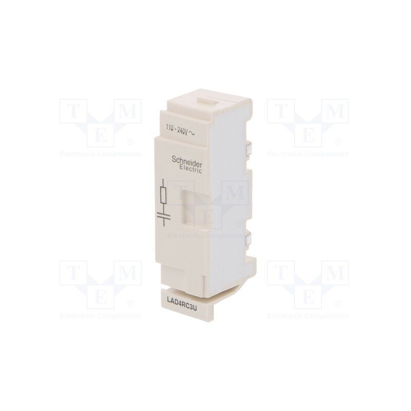 1 pcs x SCHNEIDER ELECTRIC - LAD4RC3U - Surge arrestor, RC element, Series: TeSys D Everlink, side