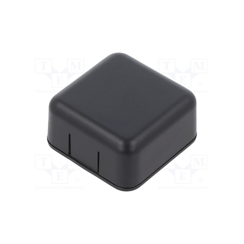 1 pcs x HAMMOND - 1551SNAP1BK - Enclosure: multipurpose, X: 40mm, Y: 40mm, Z: 20mm, ABS, black