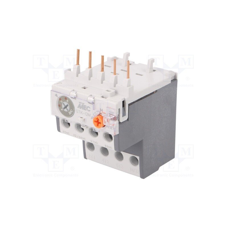 1 pcs x LS ELECTRIC - GTK-12M 4-6A - Thermal relay, Series: METAMEC, Auxiliary contacts: NO + NC, 4÷6A