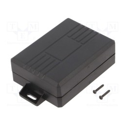1 pcs x MASZCZYK - KM-321BK - Enclosure: multipurpose, X: 59.4mm, Y: 97.6mm, Z: 29.5mm, ABS, black