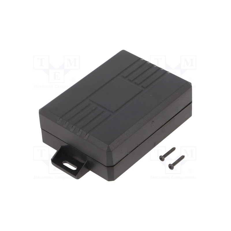 1 pcs x MASZCZYK - KM-321BK - Enclosure: multipurpose, X: 59.4mm, Y: 97.6mm, Z: 29.5mm, ABS, black
