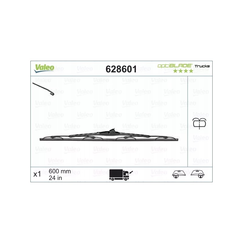 Windshield wiper 628601 Valeo