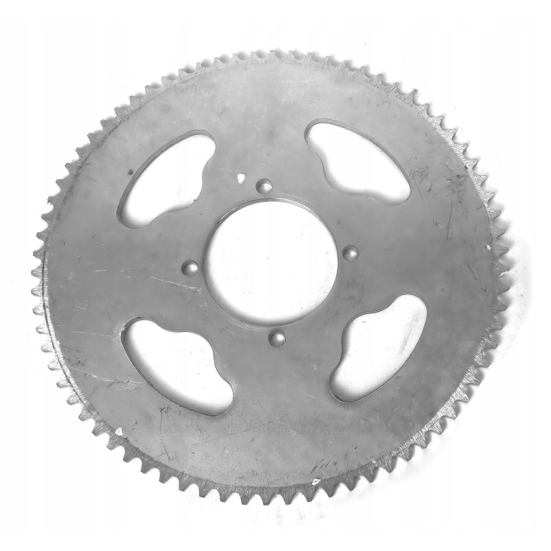 Rear output sprocket 74z type T8F for quad scooter go kart bugyy bicycle