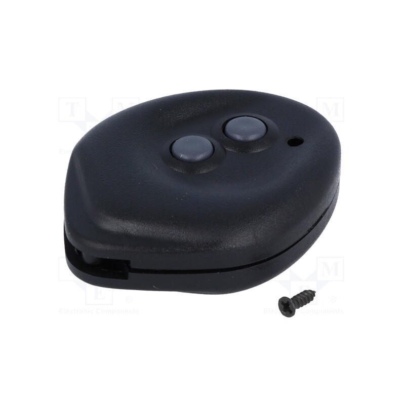 1 pcs x MASZCZYK - P-5 BK - Enclosure: for remote controller, X: 42mm, Y: 53mm, Z: 13mm