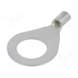 10 pcs x ERKO - KOA_10-2,5/100 - Tip: ring, M10, 1.5÷2.5mm2, crimped, for cable, tinned, copper, 11mm