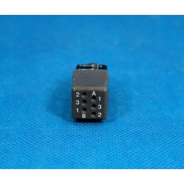 Dual-circuit-encapsulated-push-button aviation