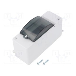 1 pcs x ELEKTRO-PLAST NASIELSK - 146829 - Enclosure: for modular components, IP20, white, No.of mod: 2, 400V