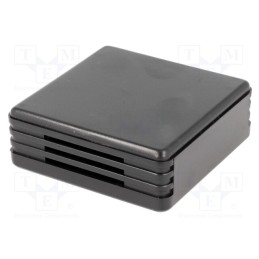 1 pcs x SUPERTRONIC - PP042N-S - Enclosure: for alarms, X: 71mm, Y: 71mm, Z: 27mm, ABS, black