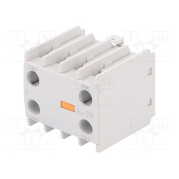 1 pcs x LS ELECTRIC - AU-2M 1A1B - Auxiliary contacts, Series: METAMEC, Leads: screw terminals, IP20