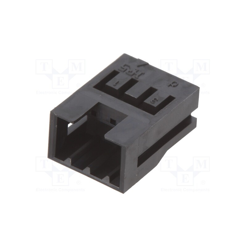 10 pcs x HIROSE - DF3-3EP-2C - Plug, wire-wire/PCB, male, DF3, 2mm, PIN: 3, w/o contacts, for cable