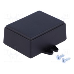 1 pcs x KRADEX - Z68U ABS - Enclosure: multipurpose, X: 49mm, Y: 64mm, Z: 27mm, with fixing lugs