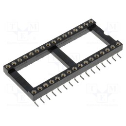 1 pcs x CONNFLY - DS1001-02-32W13 - Socket: integrated circuits, DIP32, Pitch: 2.54mm, precision, SMT
