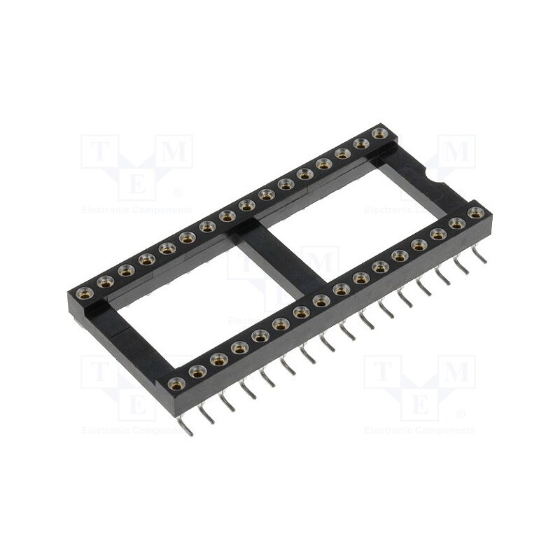 1 pcs x CONNFLY - DS1001-02-32W13 - Socket: integrated circuits, DIP32, Pitch: 2.54mm, precision, SMT