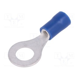 10 pcs x NINIGI - ST-083/B - Tip: ring, M6, Ø: 6.4mm, 1.5÷2.5mm2, crimped, for cable, insulated