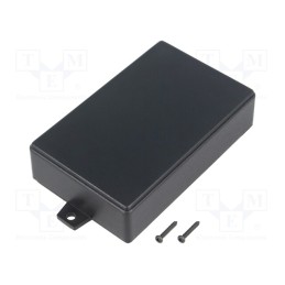1 pcs x MASZCZYK - KM-26NC/BK - Enclosure: multipurpose, X: 55mm, Y: 89mm, Z: 23mm, with fixing lugs