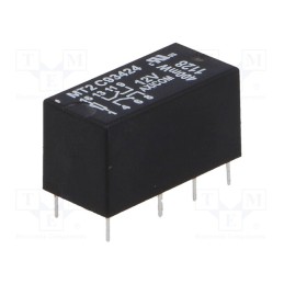 1 pcs x TE Connectivity - 5-1462000-1 - Relay: electromagnetic, DPDT, Ucoil: 12VDC, max.250VAC, max.220VDC