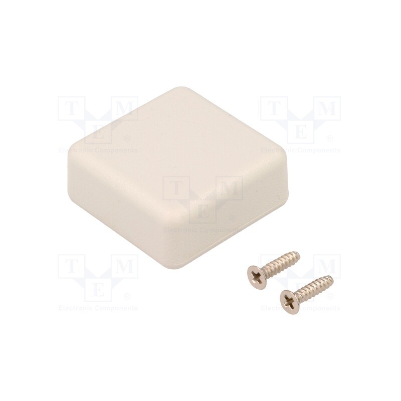 1 pcs x HAMMOND - 1551NGY - Enclosure: multipurpose, X: 35mm, Y: 35mm, Z: 15mm, 1551, ABS, grey