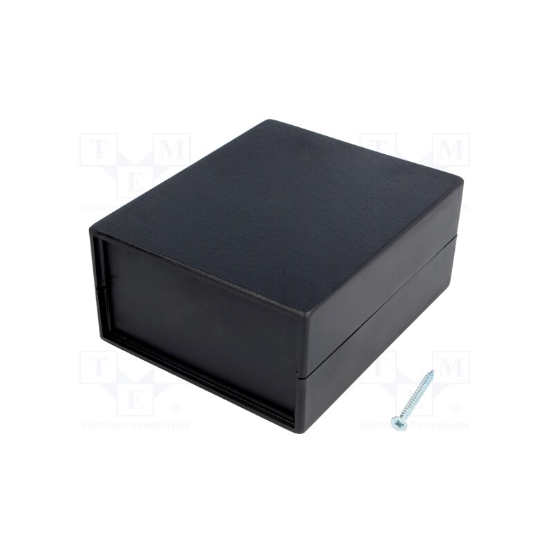 1 pcs x KRADEX - Z5A - Enclosure: with panel, X: 90mm, Y: 109mm, Z: 49mm, polystyrene, black