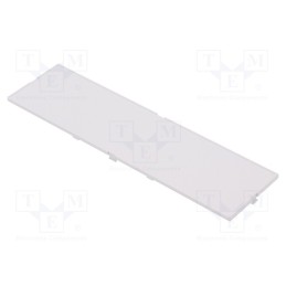 1 pcs x ITALTRONIC - P05090201P.BL - Front panel, with frame,with holder, grey