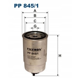 Filtron fuel filter pp845 1 gas