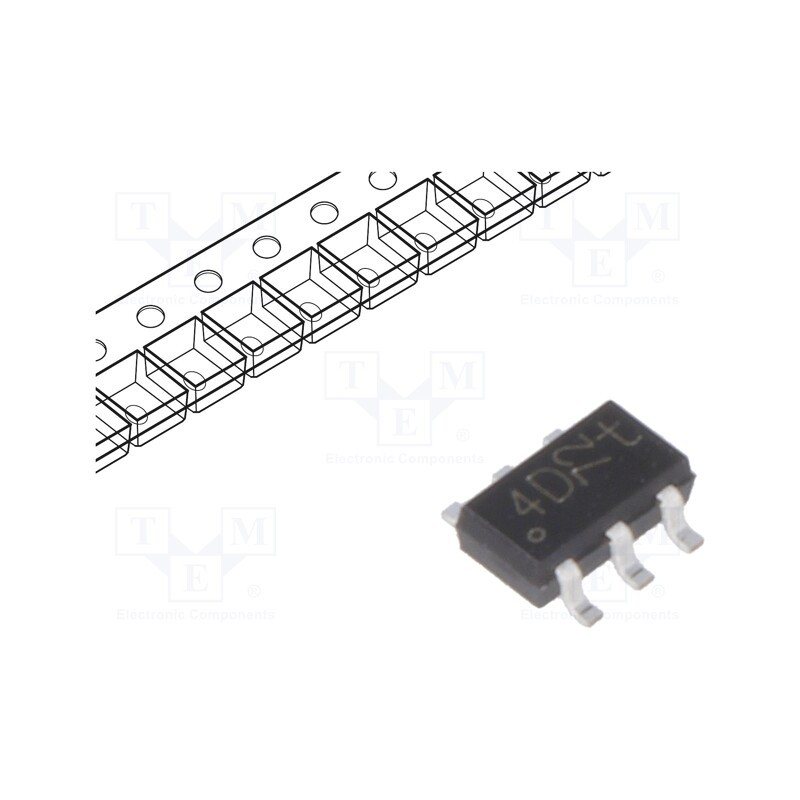 3 pcs x NEXPERIA - PRTR5V0U4D,125 - Diode: TVS array, 7.5V, unidirectional, SC74,SOT457,TSOP6