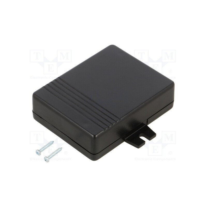 1 pcs x MASZCZYK - KM-21P/BK - Enclosure: multipurpose, X: 55mm, Y: 72mm, Z: 21mm, with fixing lugs