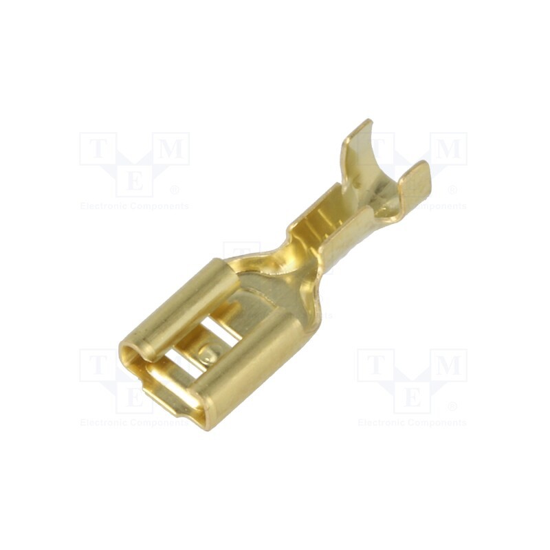 10 pcs x VOGT - 3801.6 - Terminal: flat, 4.8mm, 0.8mm, female, 0.5÷1mm2, crimped, for cable