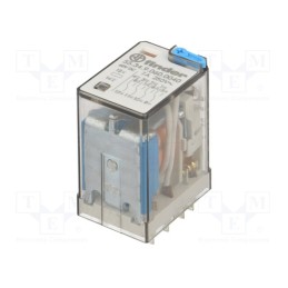 1 pcs x FINDER - 55.34.9.060.0040 - Relay: electromagnetic, 4PDT, Ucoil: 60VDC, Icontacts max: 15A