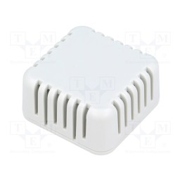 1 pcs x HAMMOND - 1551V1GY - Enclosure: multipurpose, X: 40mm, Y: 40mm, Z: 20mm, vented, 1551V, ABS