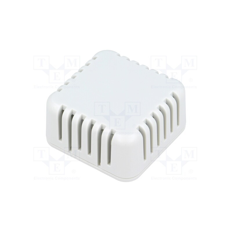 1 pcs x HAMMOND - 1551V1GY - Enclosure: multipurpose, X: 40mm, Y: 40mm, Z: 20mm, vented, 1551V, ABS