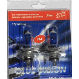 Bulbs 12v h4 60 55w xenon blue vision 2 pcs