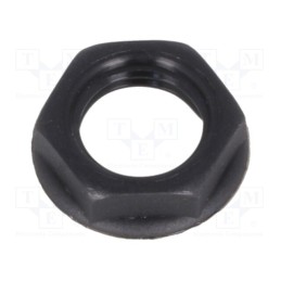 10 pcs x CLIFF - CL1408 - Nut, black, S2