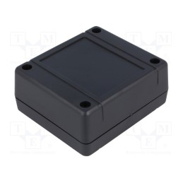1 pcs x KRADEX - Z79 ABS - Enclosure: multipurpose, X: 79mm, Y: 89mm, Z: 38mm, ABS, black, IP54