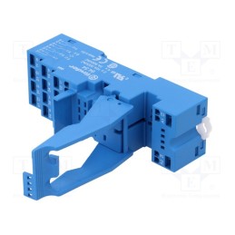 1 pcs x FINDER - 94.54SPA - Socket, PIN: 14, 10A, 250VAC, for DIN rail mounting, spring clamps