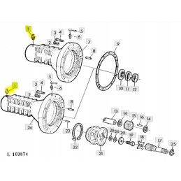 Lubricator jd 1020 1120 1030 1630 1130 1050k jd7759