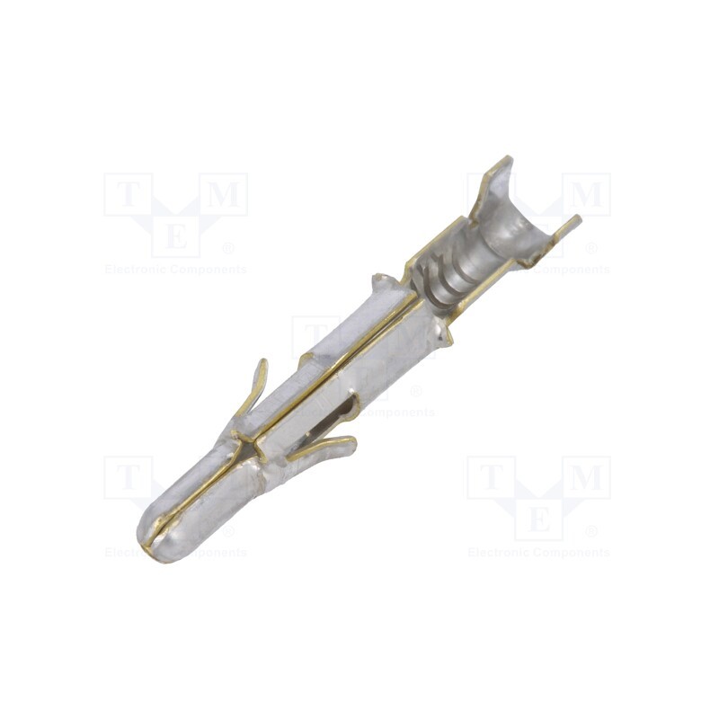 10 pcs x TE Connectivity - 926896-1 - Contact, male, brass, tinned, 0.2÷0.8mm2, 24AWG÷18AWG, bulk, 6.35mm