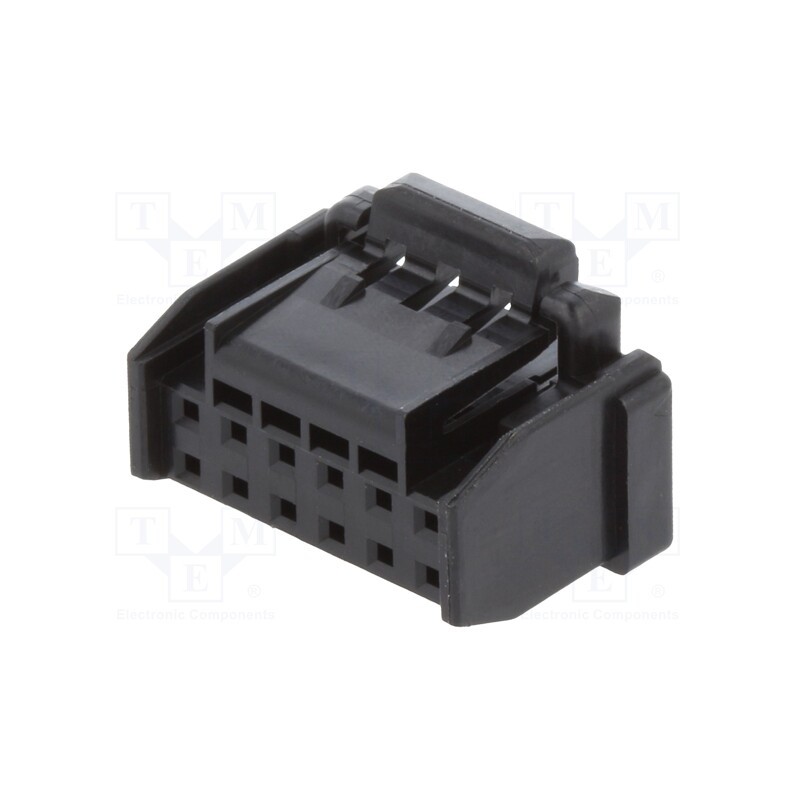 10 pcs x HIROSE - DF51K-12DS-2C(800) - Plug, wire-board, female, DF51K, 2mm, PIN: 12, w/o contacts, crimped