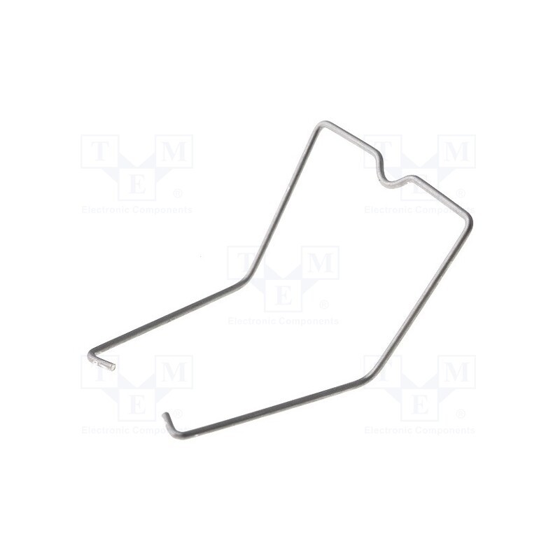 3 pcs x SCHRACK - 5-1419111-9 - Fastening clip, Series: PT, metal, 36mm