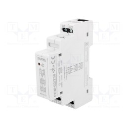 1 pcs x ZAMEL - PEM-02/230 - Relay: installation, monostable, DPDT, Ucoil: 230VAC, 90x17.5x66mm
