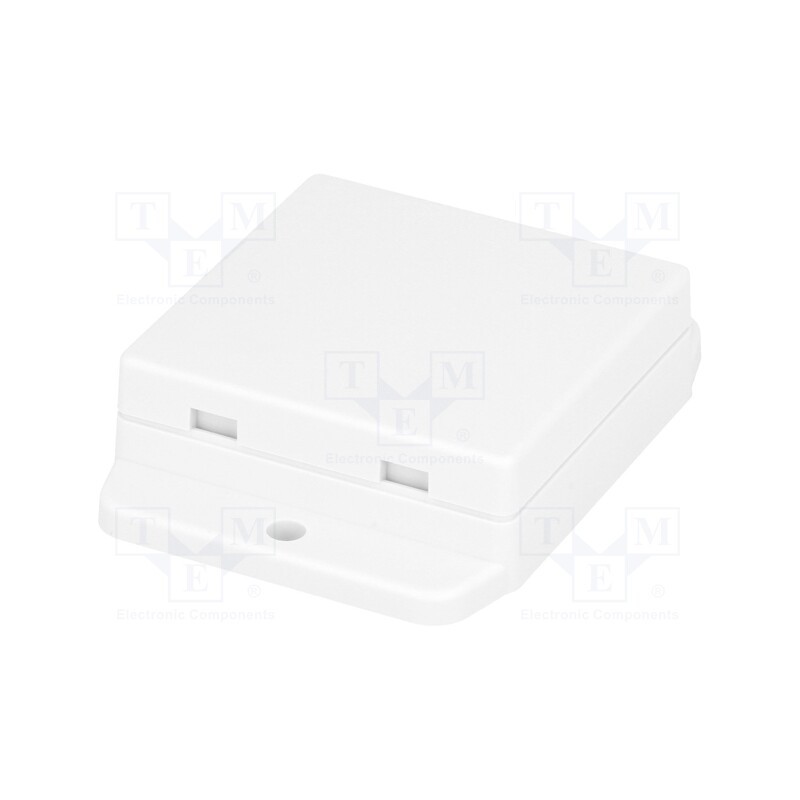 1 pcs x GAINTA - NUB505017WH - Enclosure: multipurpose, X: 50.4mm, Y: 50mm, Z: 17mm, ABS, white