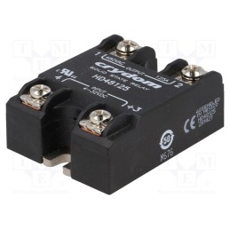 1 pcs x SENSATA / CRYDOM - HD48125 - Relay: solid state, Ucntrl: 4÷32VDC, 125A, 48÷530VAC, -40÷80°C