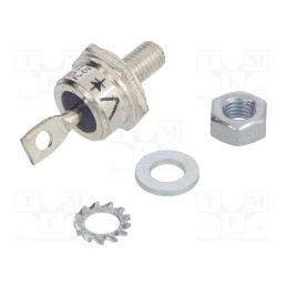 1 pcs x VISHAY - VS-70HF80 - Diode: rectifying, 800V, 1.35V, 70A, cathode to stud, DO203AB,