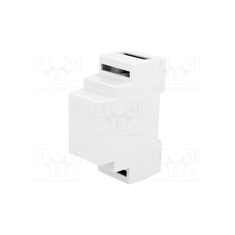 1 pcs x KRADEX - Z103J ABS V0 - Enclosure: for DIN rail mounting, Y: 88mm, X: 34mm, Z: 62mm, ABS